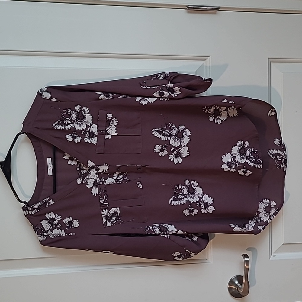 Maurices purple Blouse size small